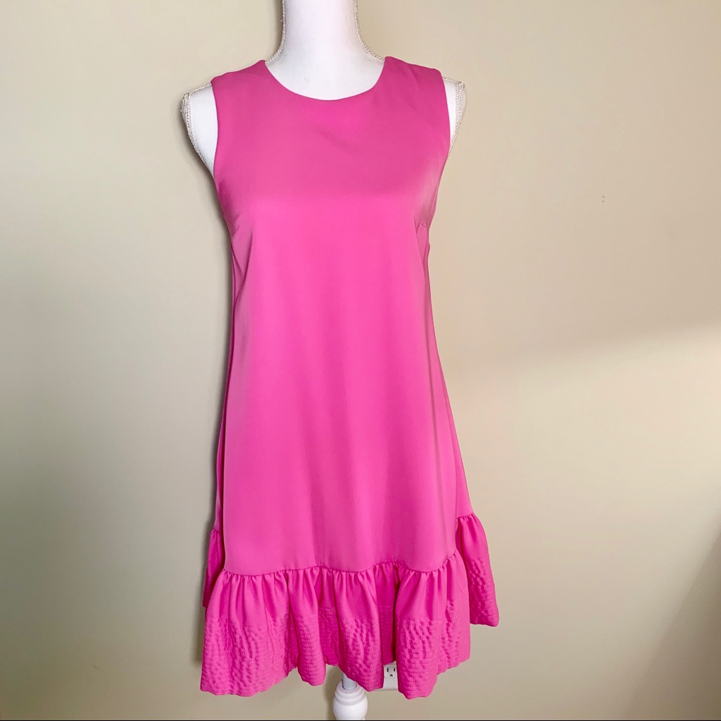 Cynthia Rowley Pink Shift Dress